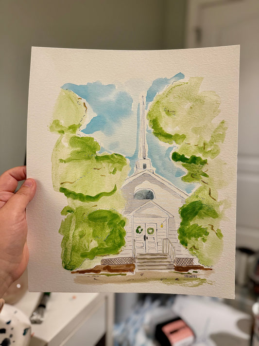 Church Watercolor